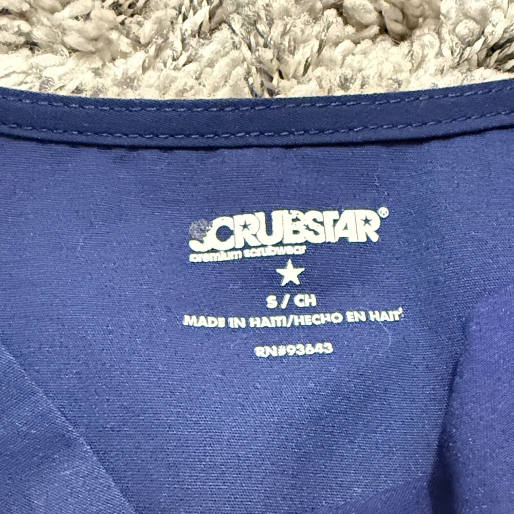 Scrubstar Royal Blue Srub Set - Picture 2 of 4